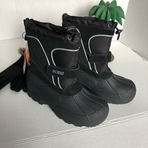 Sporto Boys Suede Black Duck Boots